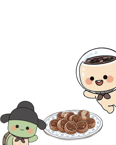 예천용궁순대축제 하단 그림
